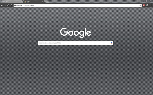 Metal Mesh Chrome theme - Screenshot 2