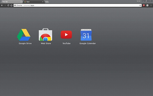 Metal Mesh Chrome theme - Screenshot 3
