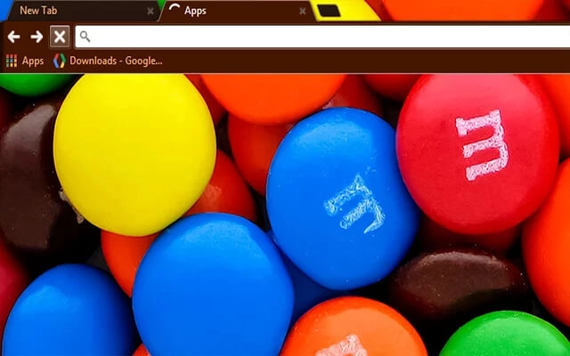 M&M's Chrome theme - Screenshot 2