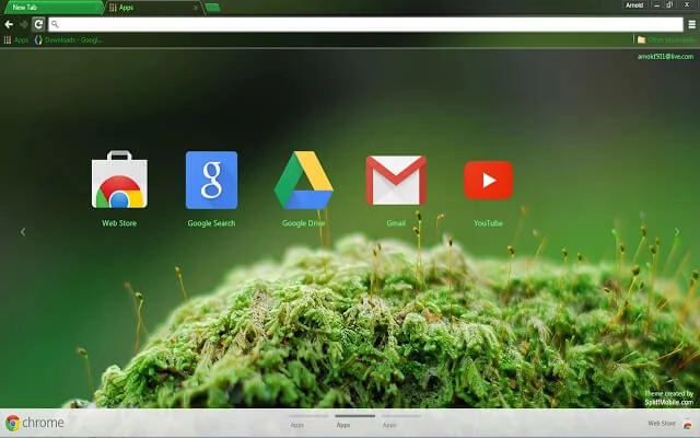 Mossy Oak Chrome theme - Screenshot 3