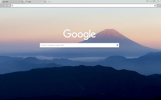 Mount Fuji Chrome theme - Screenshot 2