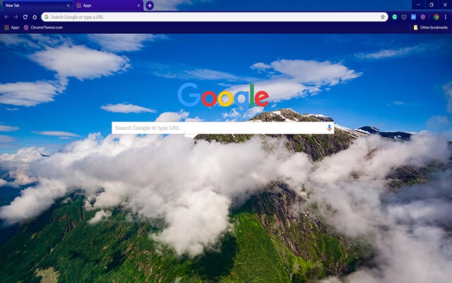 Mountain Lookout Chrome theme - Screenshot 2