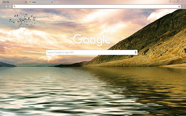 Mountain Shore Chrome theme - Screenshot 2