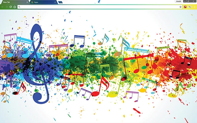Musical Colors Theme