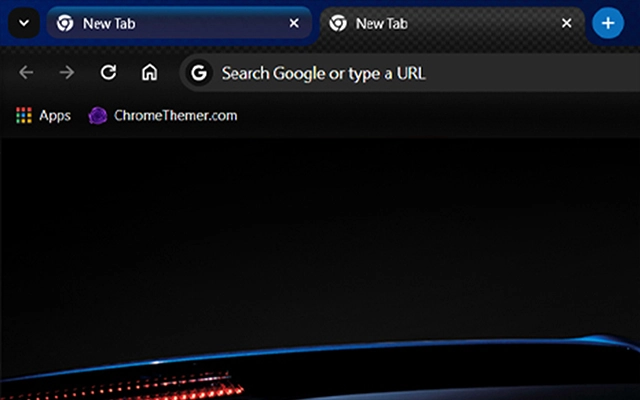Nissan GTR Chrome theme - Screenshot 3