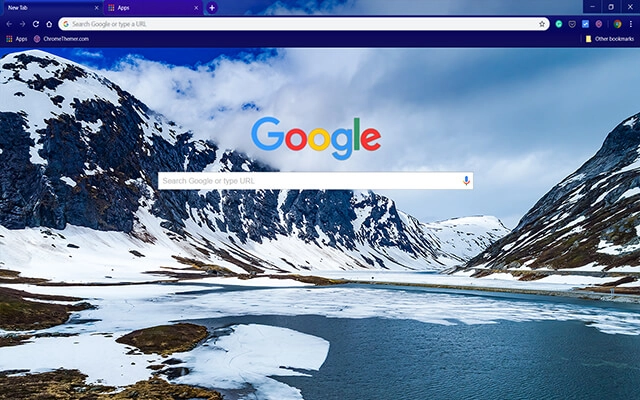Nordic Beauty Chrome theme - Screenshot 2