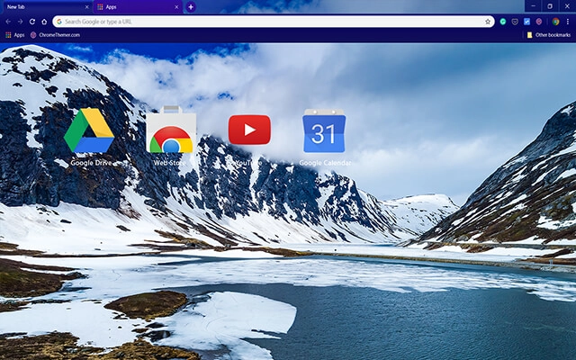Nordic Beauty Chrome theme - Screenshot 3