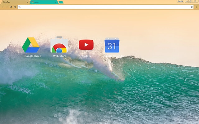 Ocean Crush Chrome theme - Screenshot 3