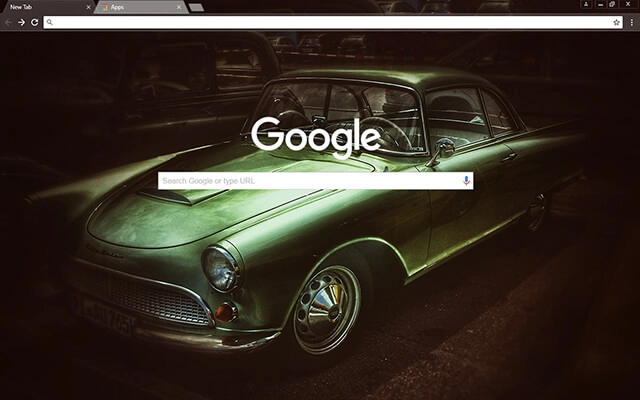 Old Timer Car Chrome theme - Screenshot 2