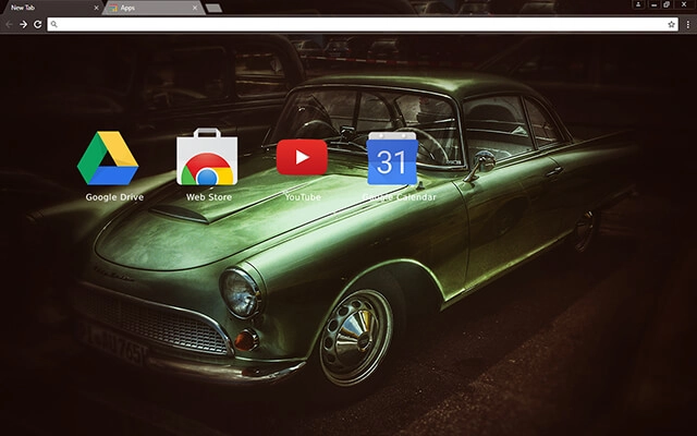 Old Timer Car Chrome theme - Screenshot 3