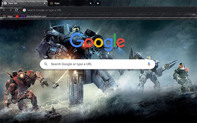 Pacific Rim Chrome theme - Screenshot 2