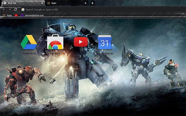 Pacific Rim Chrome theme - Screenshot 3
