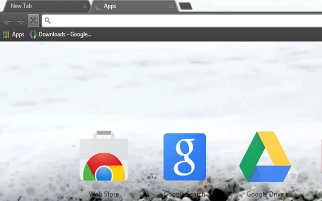 Pebble Beach Chrome theme - Screenshot 3
