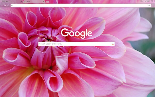 Pinkest Flower Chrome theme - Screenshot 2