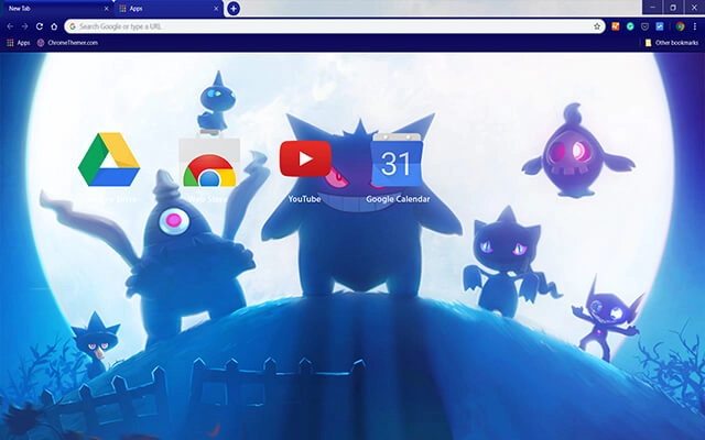 Pokemon Gen3 Chrome theme - Screenshot 3