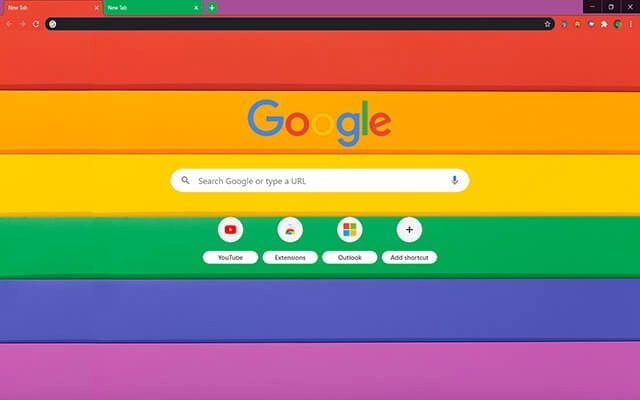 Proud - Like Pride Chrome theme - Screenshot 2