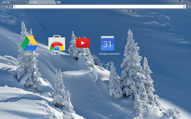 Pure Wintry White Chrome theme - Screenshot 3