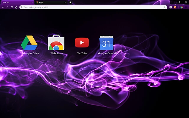 Purple Blaze Chrome theme - Screenshot 3