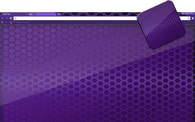 Purple Colmeia Chrome theme - Screenshot 3