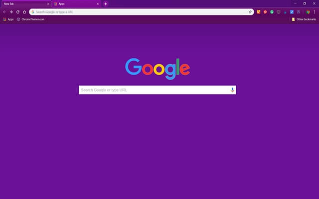 Purple Supremo Chrome theme - Screenshot 2
