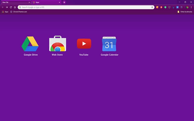 Purple Supremo Chrome theme - Screenshot 3