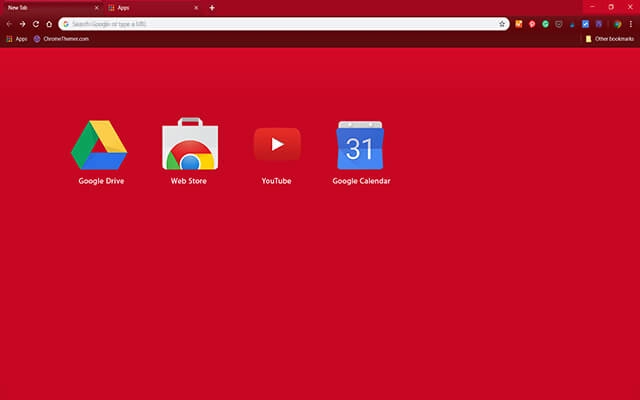 Ron Burgundy Chrome theme - Screenshot 3
