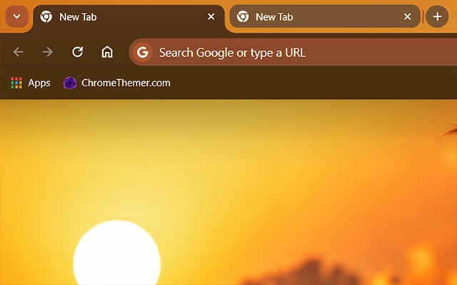 Running Horse Chrome theme - Screenshot 2