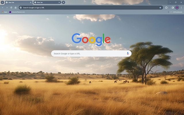 Savanna Chrome theme - Screenshot 3