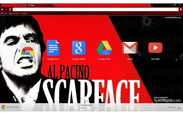 Scarface Chrome theme - Screenshot 3