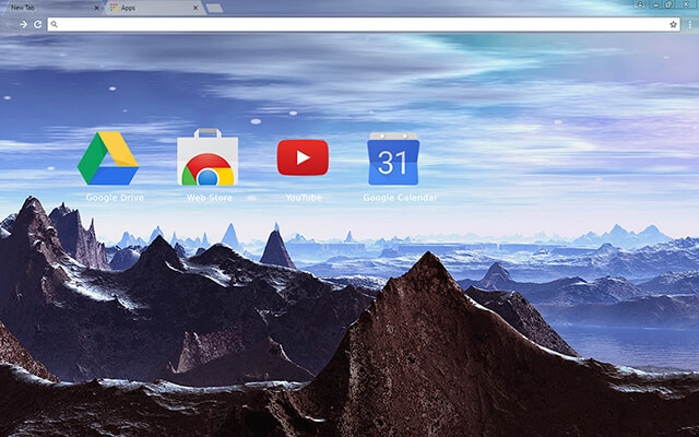 SciFi Planet Chrome theme - Screenshot 3