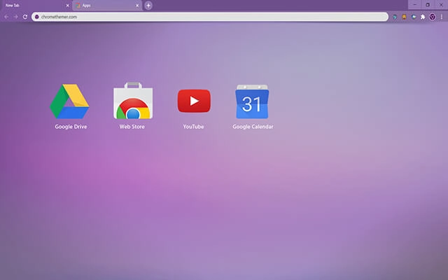 Shaded Purple Chrome theme - Screenshot 3