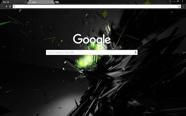Shrapnel Chrome theme - Screenshot 2