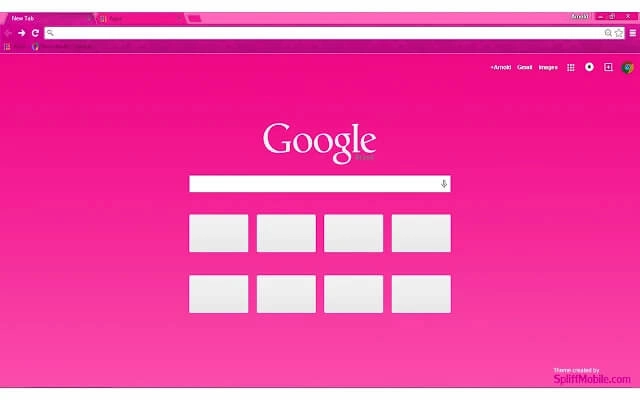 Simply Pink Chrome theme - Screenshot 3