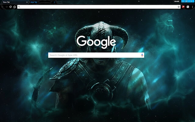 Skyrim Chrome theme - Screenshot 2