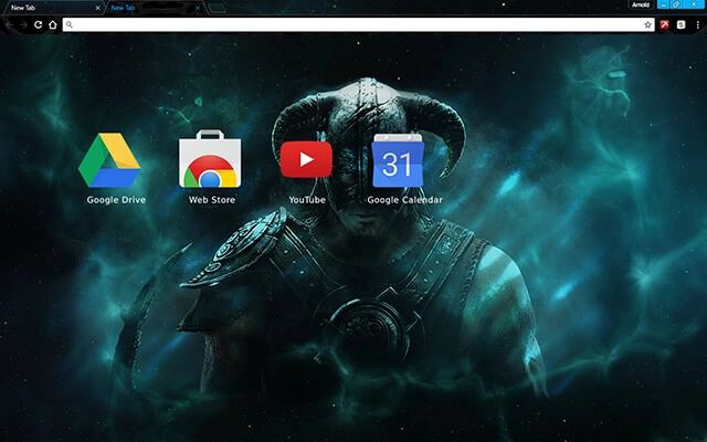 Skyrim Chrome theme - Screenshot 3