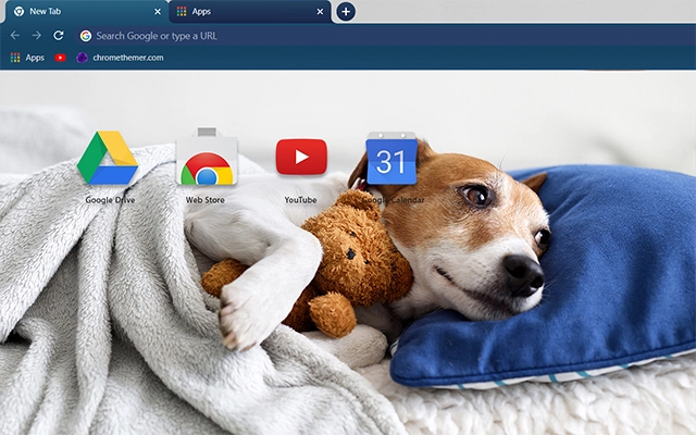 Sleeping Puppy Chrome theme - Screenshot 3