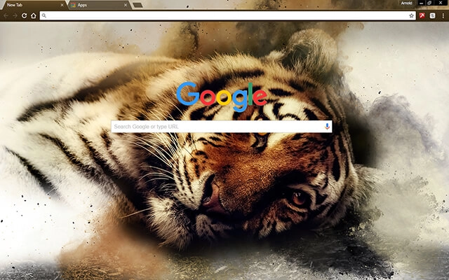 Sleepy Tiger Chrome theme - Screenshot 2