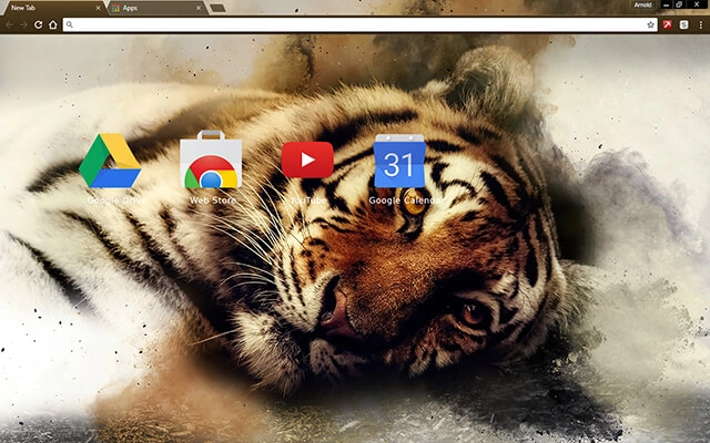 Sleepy Tiger Chrome theme - Screenshot 3
