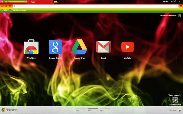 Smoke Chrome theme - Screenshot 2
