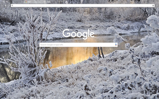 Snowy Creek Chrome theme - Screenshot 2