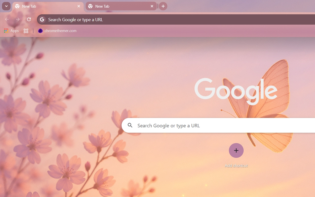 Soft Bloom Chrome theme - Screenshot 3