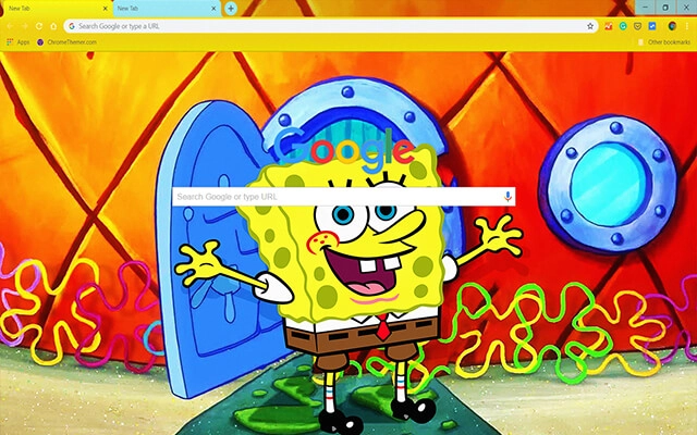 Spongebob Squarepants Chrome theme - Screenshot 2