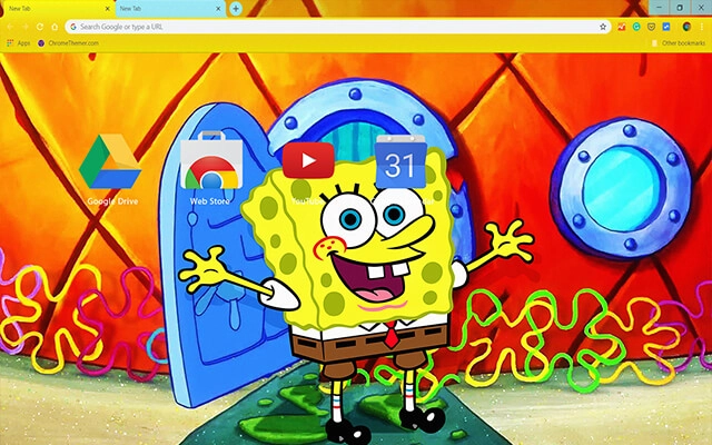 Spongebob Squarepants Chrome theme - Screenshot 3