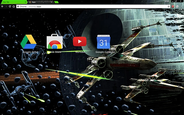 Star Wars Chrome theme - Screenshot 3
