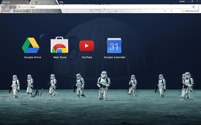 Star Wars Rogue One Chrome theme - Screenshot 3