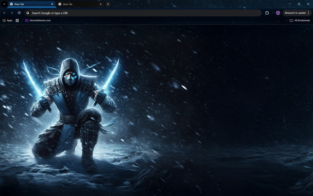 Sub Zero Chrome theme - Screenshot 2