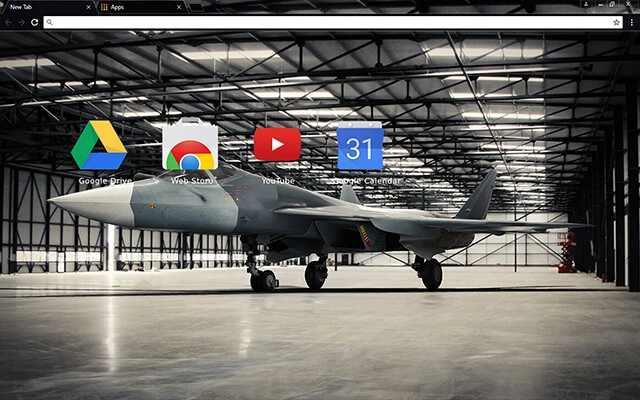 Sukhoi Jet Chrome theme - Screenshot 3