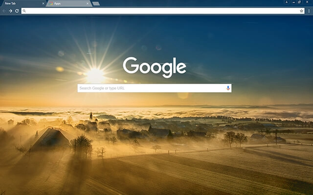 Sunny Valley Chrome theme - Screenshot 2