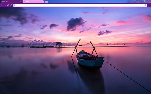 Sunrise Bay Chrome theme - Screenshot 1
