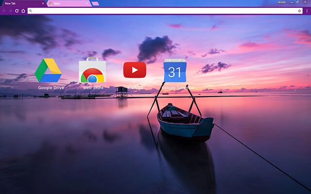Sunrise Bay Chrome theme - Screenshot 3